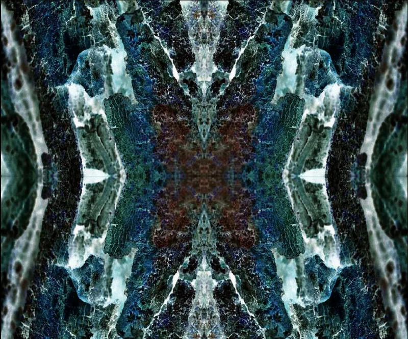 Nature Kaleidoscope, artwork 2 by Virginia Zirkle