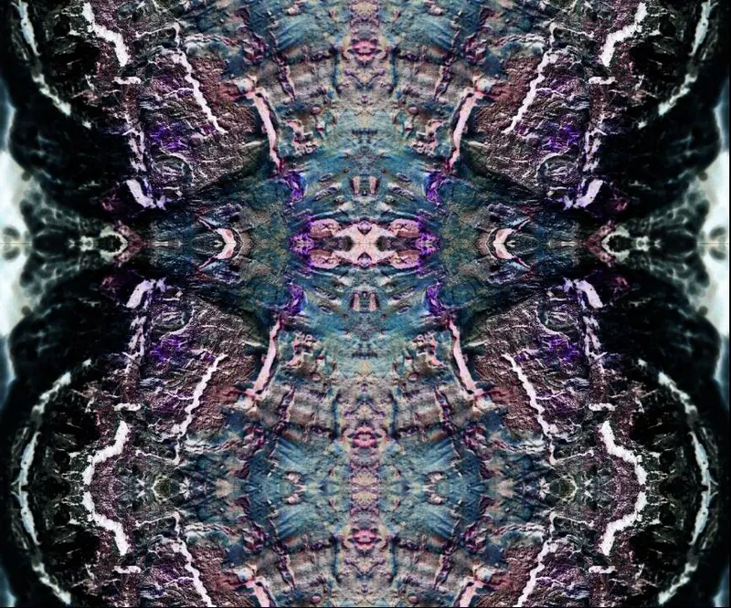 Nature Kaleidoscope, artwork 5 by Virginia Zirkle