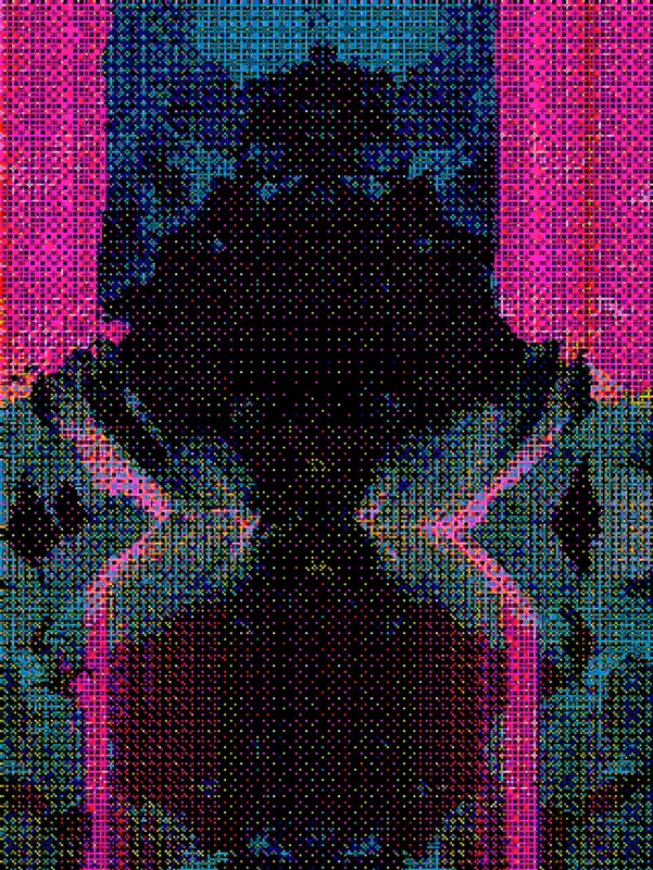Patterns Within the Glitch, artwork 8 by Virginia Zirkle